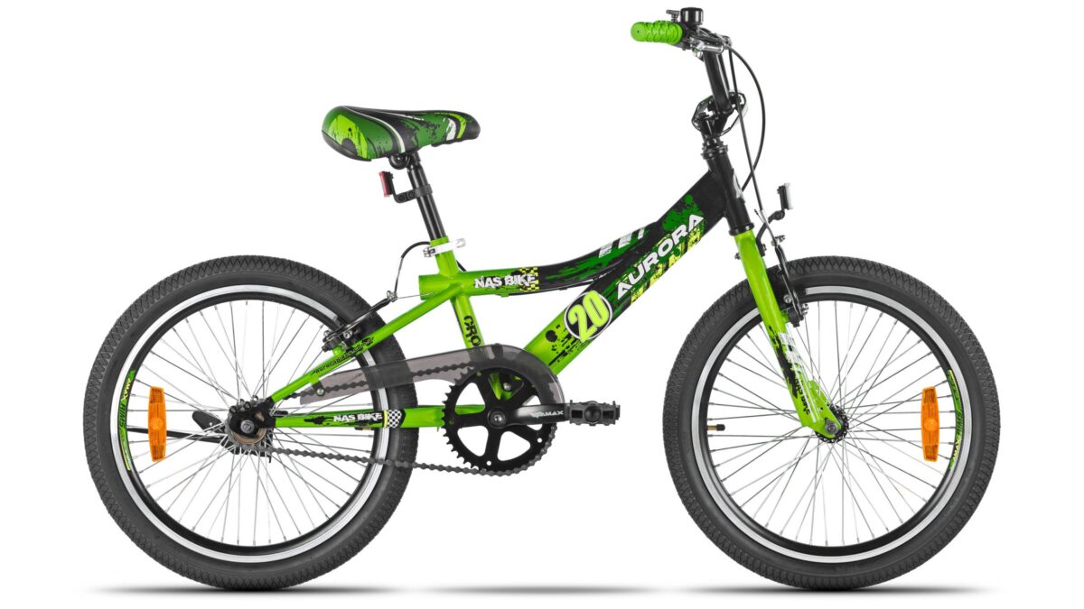 nas-bike verde y negro