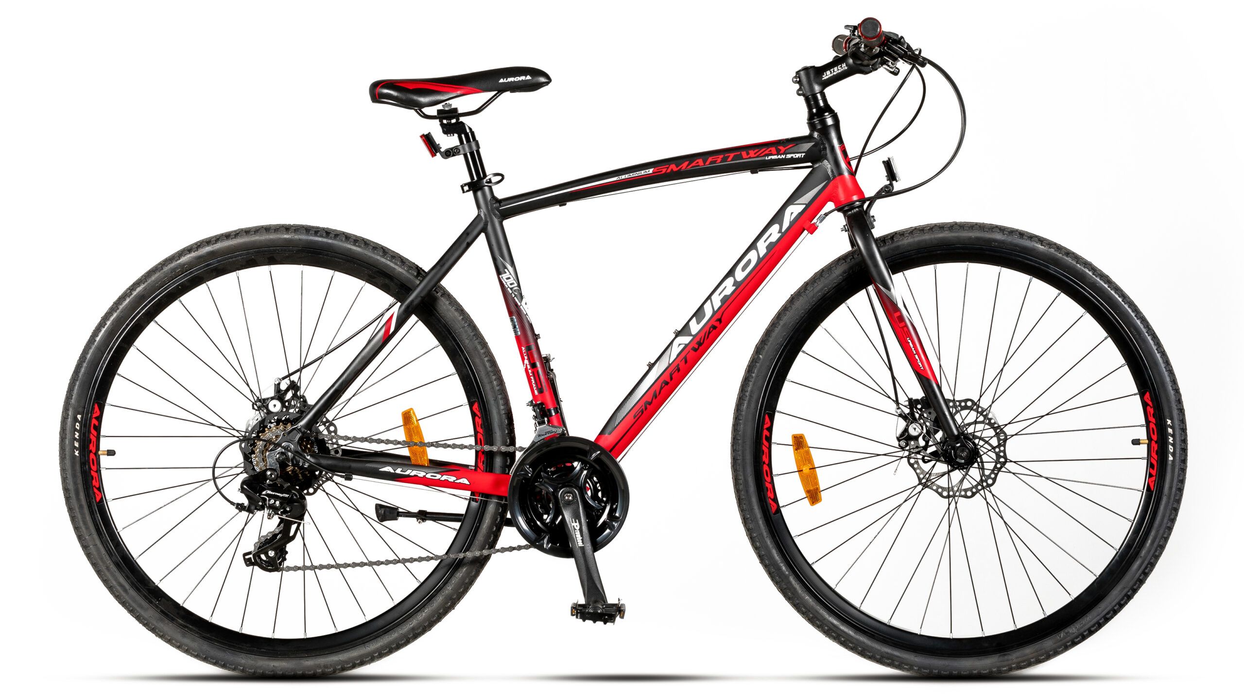 aurora smartway negro rojo